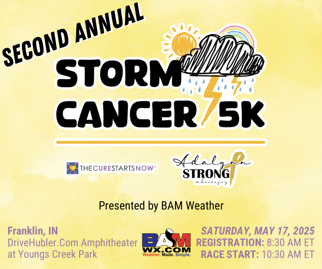 PRESS RELEASE: BAM Weather to host second annual Storm Cancer 5K